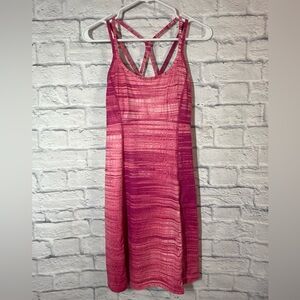 The North Face Pink Strappy Women's Dress with built in Bra, Sz Small